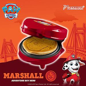 Міні-вафельниця Bestron Paw Patrol Marshall 10 cm червоний synthetic.ua - Фото 1