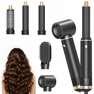 Купити Фен-щітка Dryhsip 5-in-1 Hair Styler Класичний чорний - Фото 1 Фен-щітка Dryhsip 5-in-1 Hair Styler Класичний чорний - Фото 1