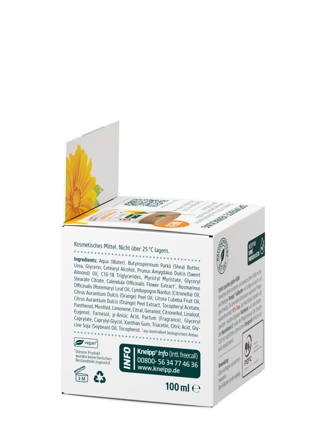 Масло для ніг Kneipp Regenerating регенерувальне 10% Urea з цитрусовим ароматом 100 мл, фото №7 Масло для ніг Kneipp Regenerating регенерувальне 10% Urea з цитрусовим ароматом 100 мл, фото №7