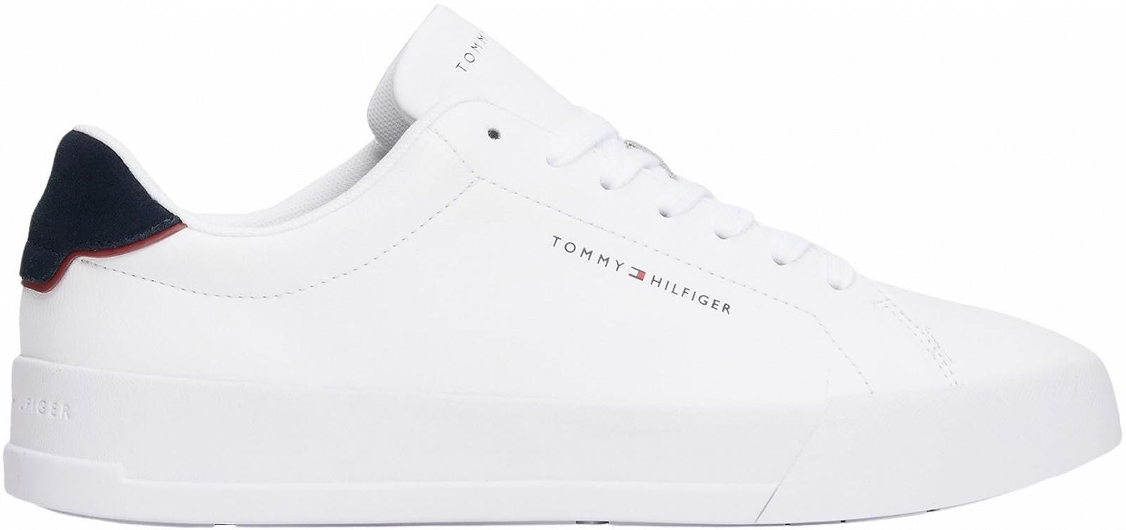Кросівки Tommy Hilfiger Low Court Essential Шкіряні деталі, фото №5 Кросівки Tommy Hilfiger Low Court Essential Шкіряні деталі, фото №5