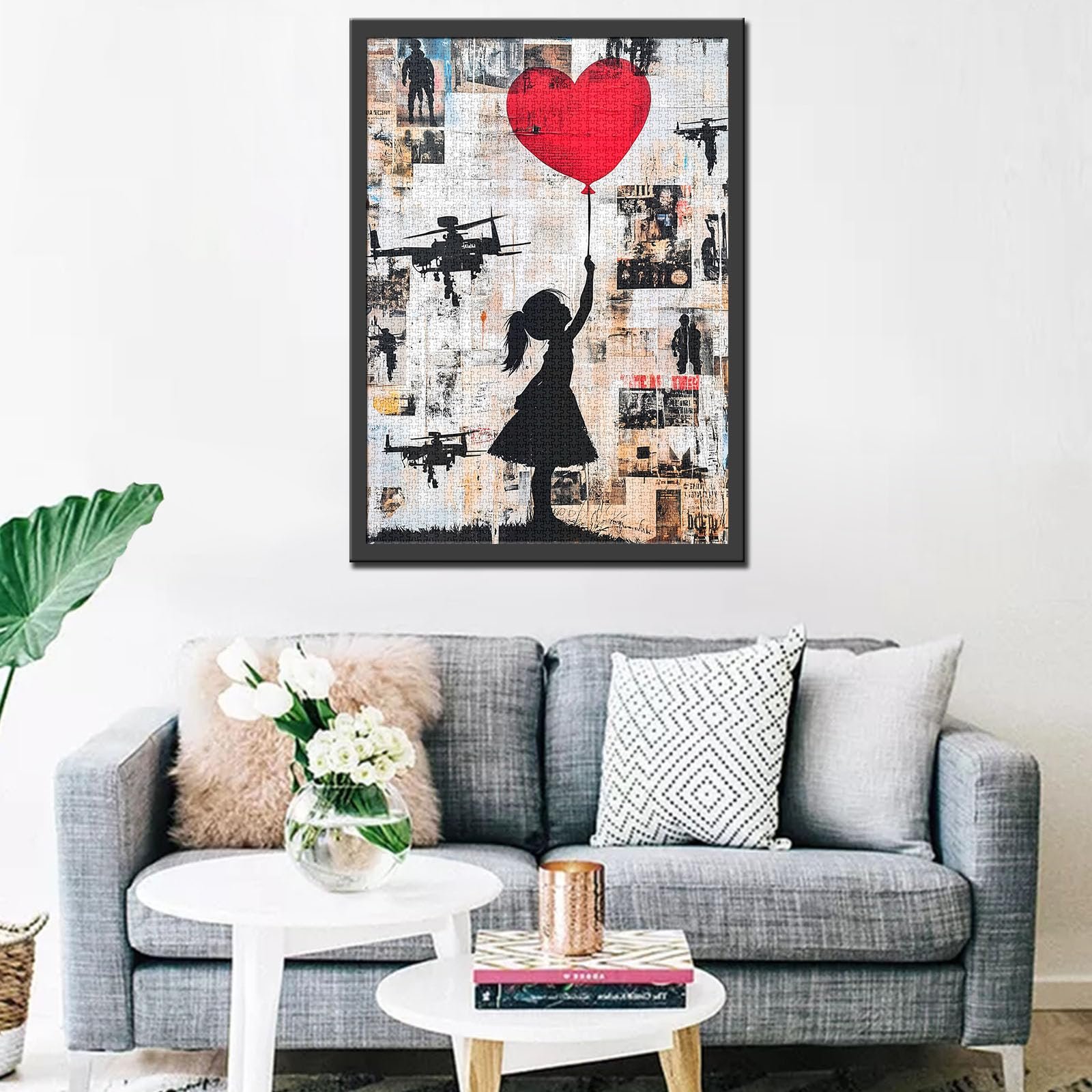 Пазл Tucocoo Banksy Girls Red Balloon 1000 деталей, фото №3