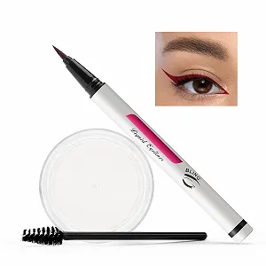 Набор Boobeen Red Eyeliner и Clear Eyebrow Gel - Фото 1