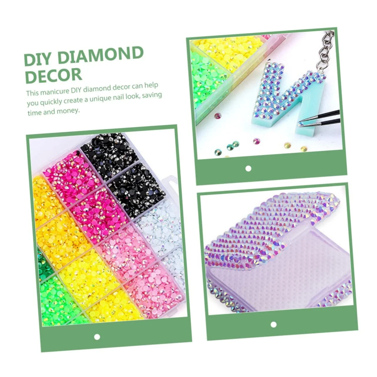 Стразы MERRYHAPY для маникюра, декор, разноцветные украшения для ногтей своими руками, аксессуары, фото №8