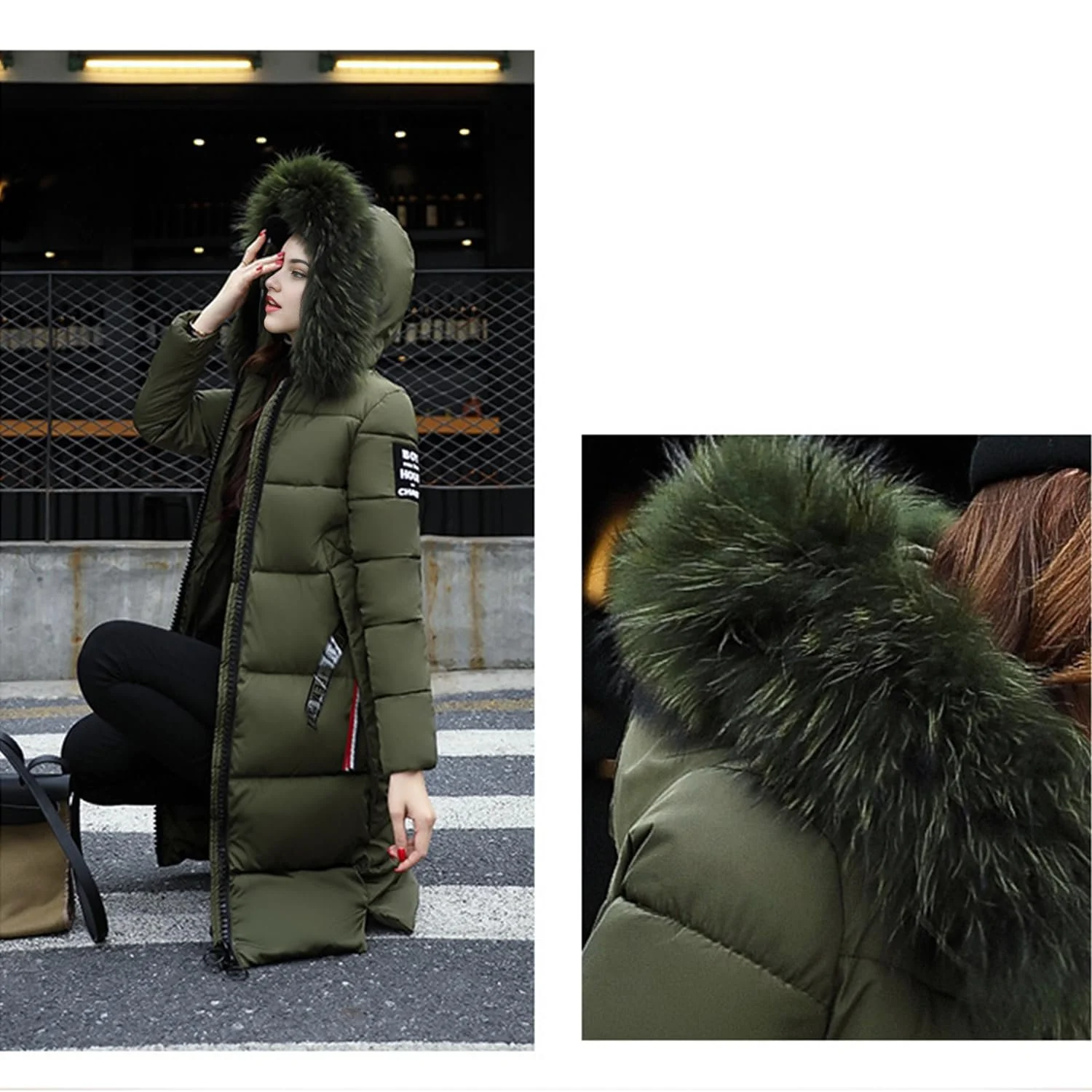 Женская Парка Зимняя, фото №4