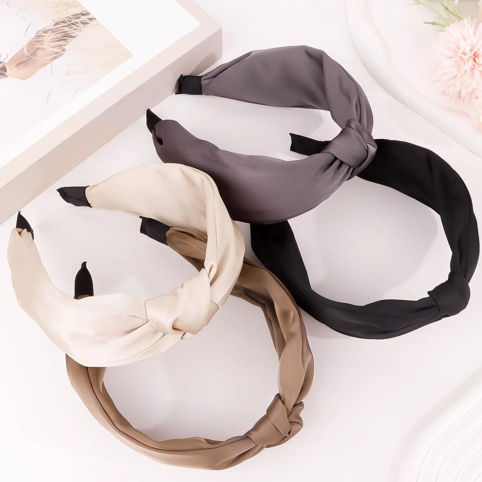 Набір широких обручів на голову (4 шт), фото №7