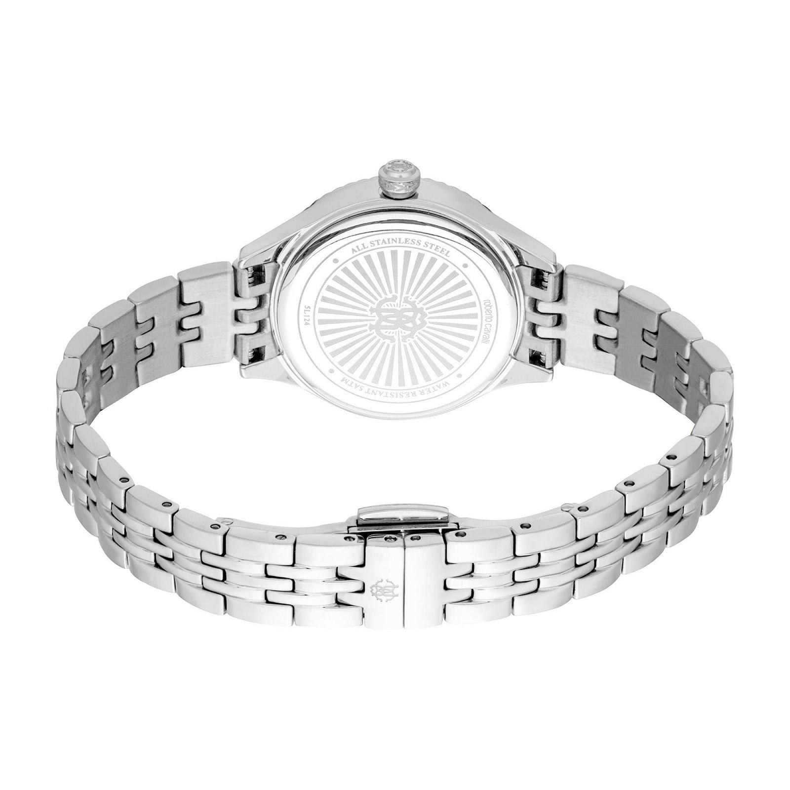Женские аналоговые часы Roberto Cavalli RC5L124M0045 с ремешком из нержавеющей стали, фото №3 Женские аналоговые часы Roberto Cavalli RC5L124M0045 с ремешком из нержавеющей стали, фото №3