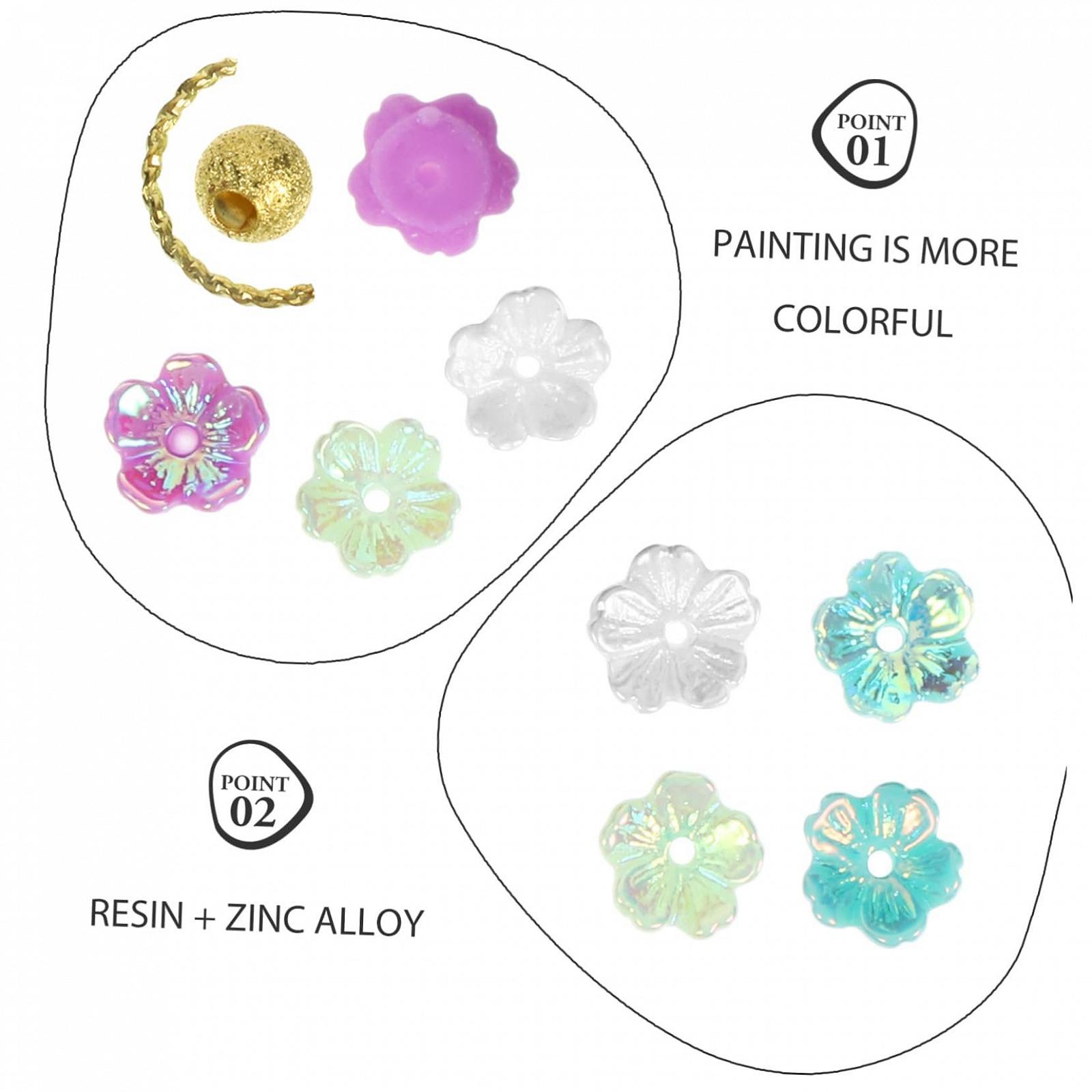 Набір прикрас для нігтів MERRYHAPY Квіти для творчого манікюру та легкого, довговічного та універсального використання для дизайну та декору нігтів, фото №8