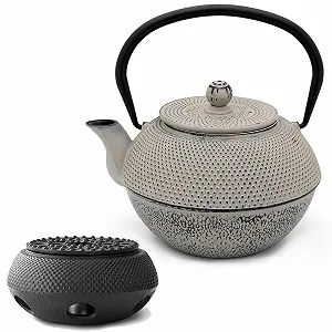 Чайник Чавунний Asia Сірий 1.1 літра - Фото 1