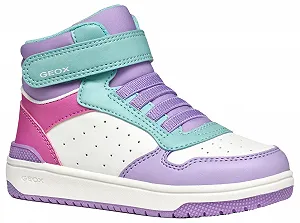 Кросівки Geox WASHIBA гладка шкіра червоний дитячі synthetic.ua - Фото 1