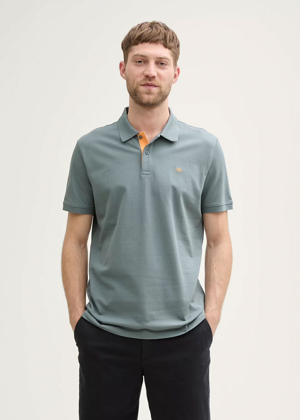 Рубашка поло Tom Tailor Basic Polo 1031006-31090 Зеленый 2XL, фото №1