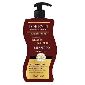 Шампунь Lorenti Hair Black Garlik 1000 мл - Фото 1