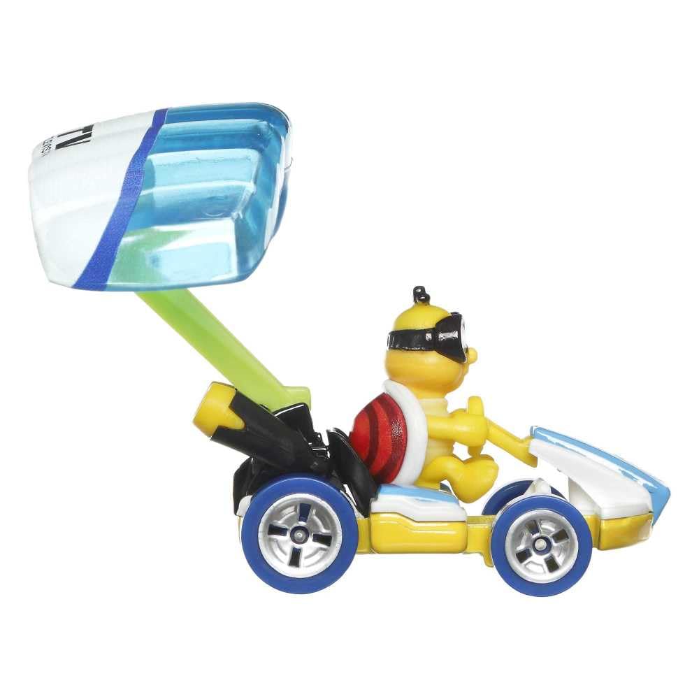 Іграшковий автомобіль Hot Wheels Mario Kart Lakitu Standard Kart з повітряним змієм Parafoil, фото №3