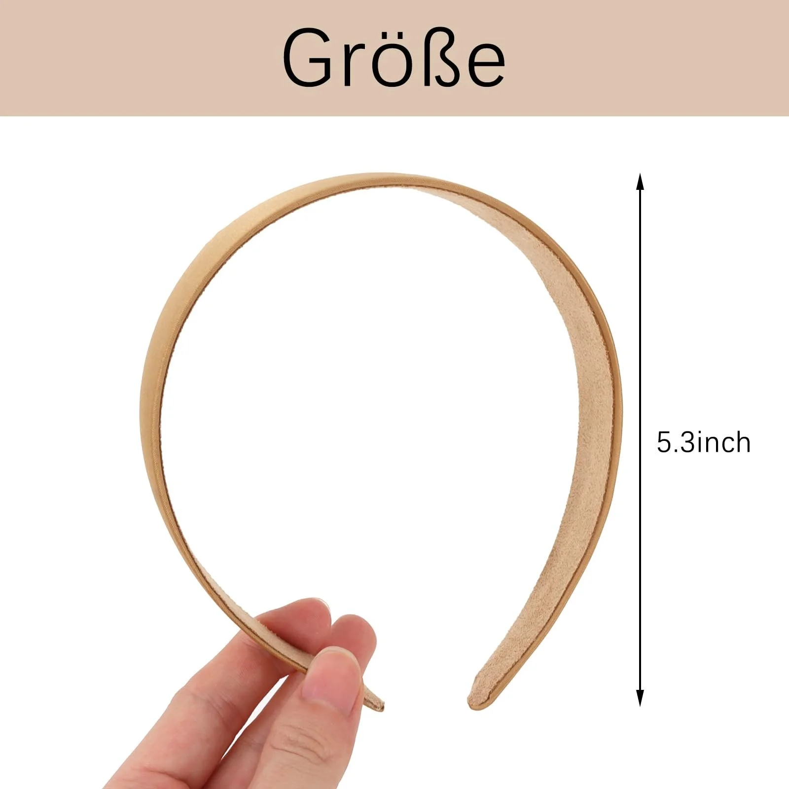 М'яка Обруч на Голову Жіноча 5 Штук, фото №2 М'яка Обруч на Голову Жіноча 5 Штук, фото №2