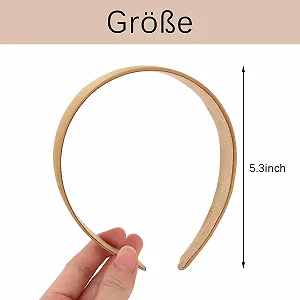 Мягкая Обруч на Голову Женская 5 Штук synthetic.ua - Фото 1