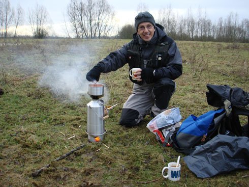 Кемпінгова піч Kelly Kettle Base Camp BASIC KIT 1.6л алюмінієва з комплектом для приготування їжі з нержавіючої сталі, фото №5