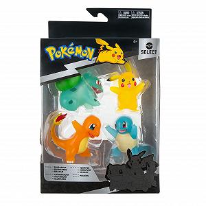 Фигурки для битв Pokémon Select PKW2798, набор из 4, прозрачные, 7,5 см, разноцветные synthetic.ua - Фото 1