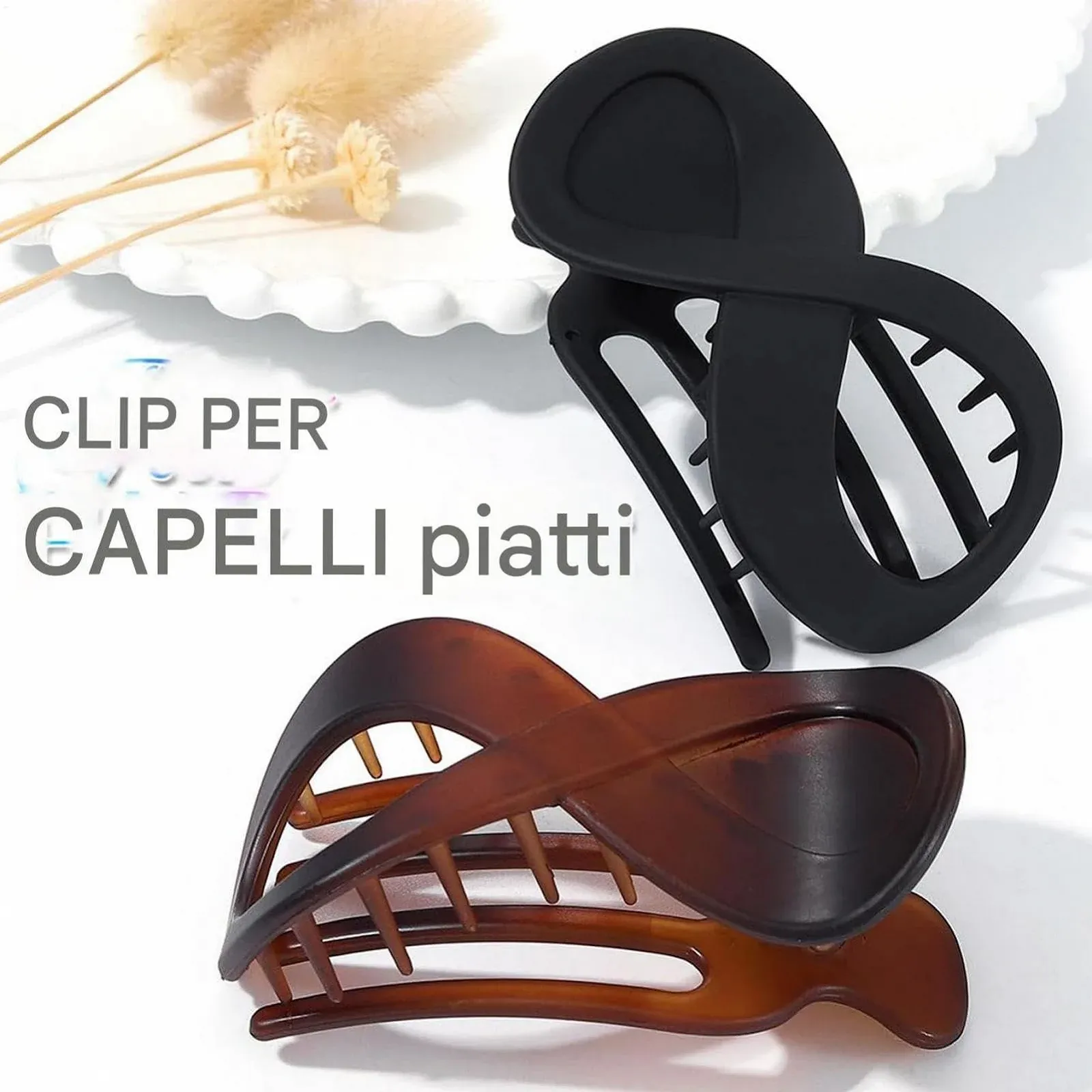 Заколки для волос CAPILI, плоские, 6 штук - для головных уборов, фото №4 Заколки для волос CAPILI, плоские, 6 штук - для головных уборов, фото №4