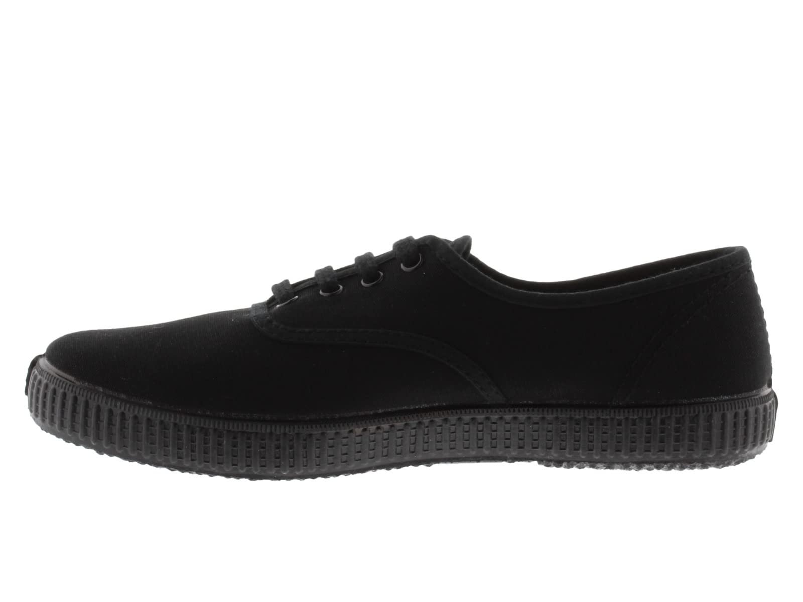 Кросівки Victoria Plimsoll Unisex 1915 Canvas Black Monochrome 106610 для дорослих, фото №6