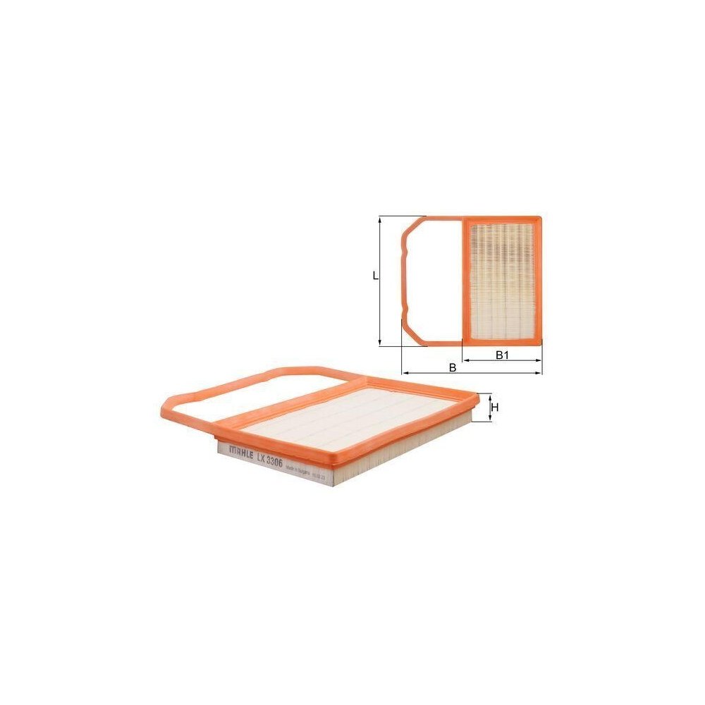 Воздушный фильтр KNECHT LX 3306 для AUDI SEAT SKODA VW CUPRA, фото №1 Воздушный фильтр KNECHT LX 3306 для AUDI SEAT SKODA VW CUPRA, фото №1