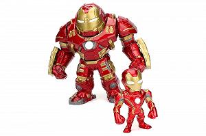 Фигурки Hulkbuster & Ironman Marvel Jada Toys, 16.5 см + 6 см - Фото 1