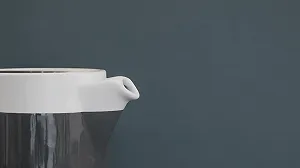 Чайник-заварник керамічний La Cafetiere Barcelona Cool Grey, 1,2 літра (4 чашки) synthetic.ua - Фото 1