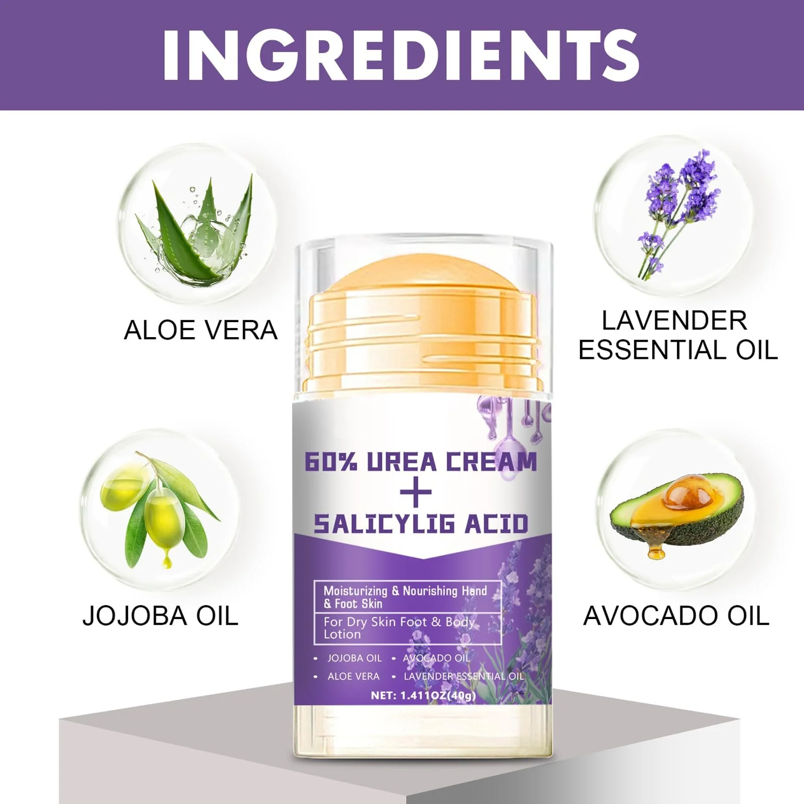 Крем для ног Anti Crack против трещин на пятках локтях и руках стик, фото №2