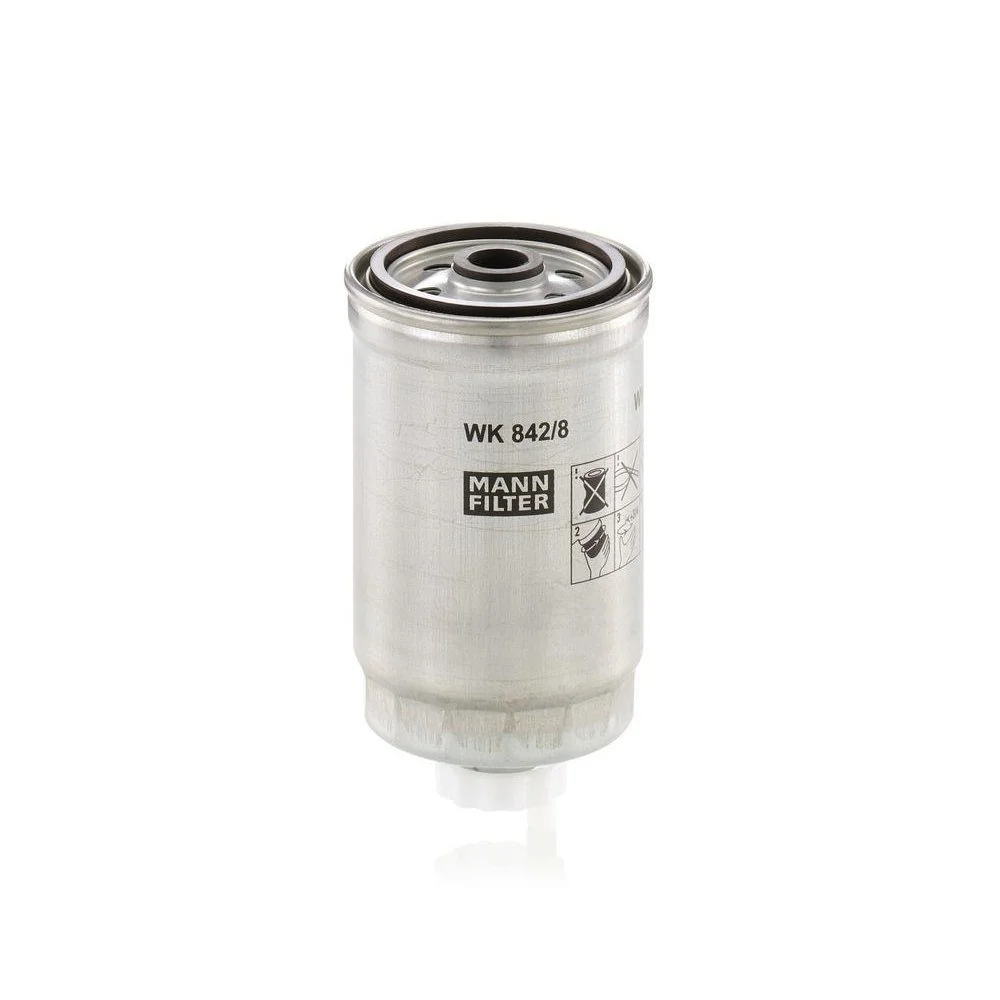 Топливный фильтр MANN-FILTER WK 842/8 для CITROËN FIAT PEUGEOT, фото №1