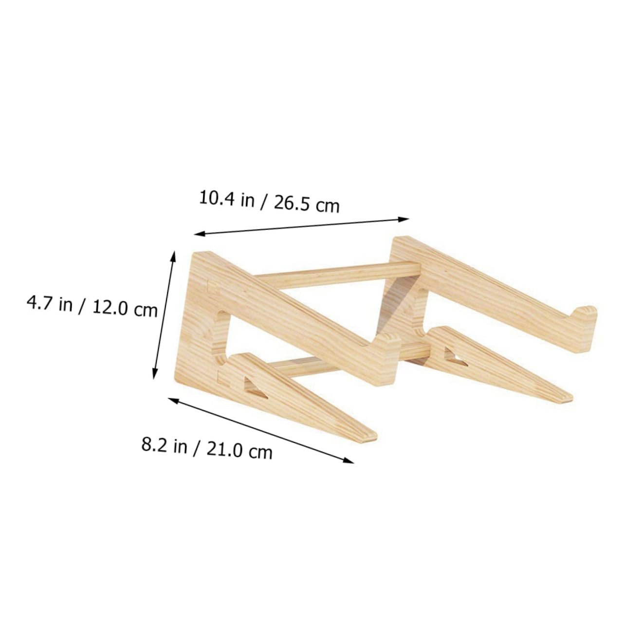 Підставка для ноутбука Дерев'яна Суцільна з природною вентиляцією Ергономічна, фото №2 Підставка для ноутбука Дерев'яна Суцільна з природною вентиляцією Ергономічна, фото №2