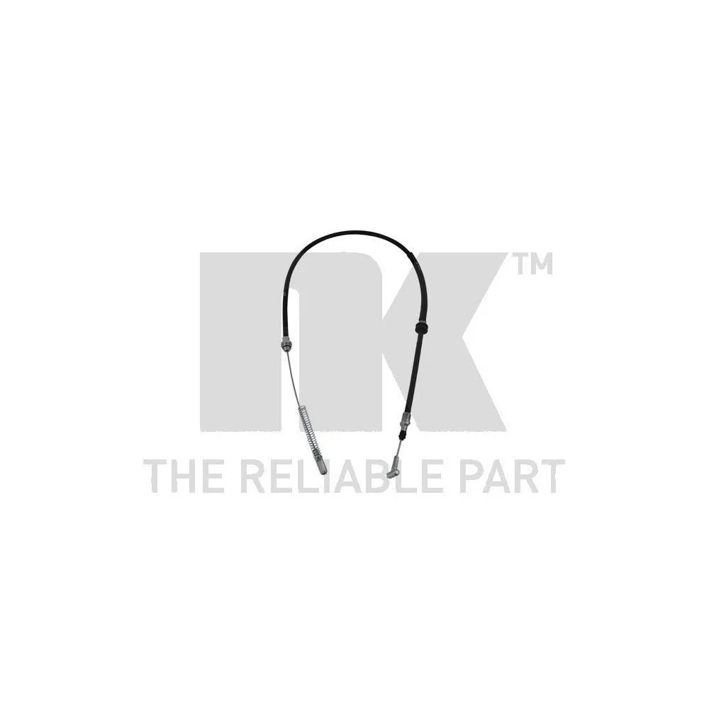 Трос стояночного гальма NK 9023194 для IVECO задній лівий, задній правий, фото №1