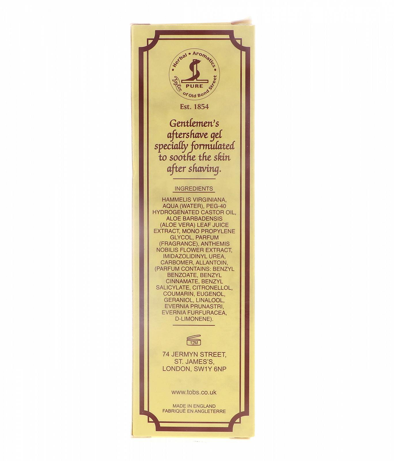 Гель после бритья Taylor of Old Bond Street Sandalwood, фото №4 Гель после бритья Taylor of Old Bond Street Sandalwood, фото №4