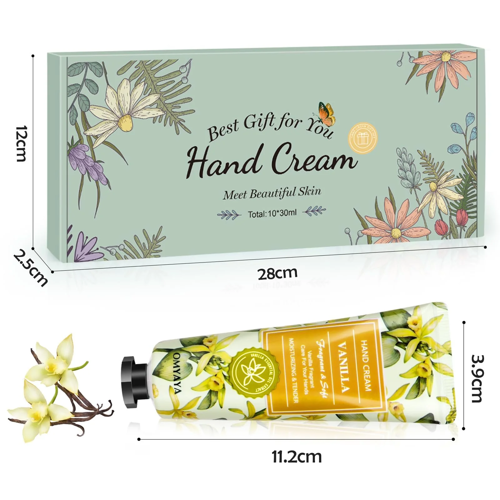 Крем для рук набір Mini Подарунковий набір кремів для рук 10 x 30 мл, фото №8