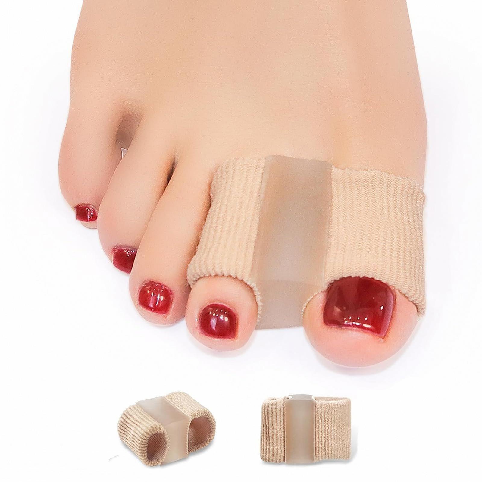 Разделитель для пальцев ног Bunion Corrector Большой выпрямитель для пальцев ног с 2 петлями Bunion Protector Подходит для коррекции Hallux Valgus для женщин и мужчин, фото №1 Разделитель для пальцев ног Bunion Corrector Большой выпрямитель для пальцев ног с 2 петлями Bunion Protector Подходит для коррекции Hallux Valgus для женщин и мужчин, фото №1