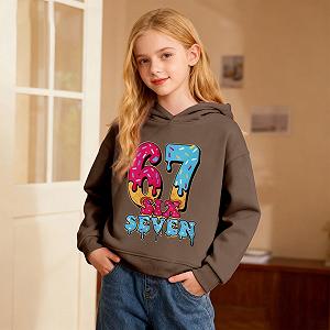 Різдвяний светр 67 Meme для хлопчиків, святковий светр synthetic.ua - Фото 1