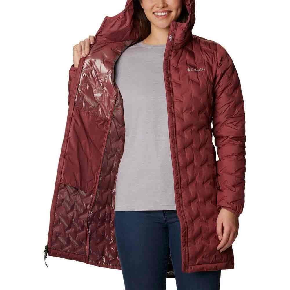 Довга Жіноча Пухова Куртка Columbia Delta Ridge™ Delta Ridge Long Down Jacket, фото №4