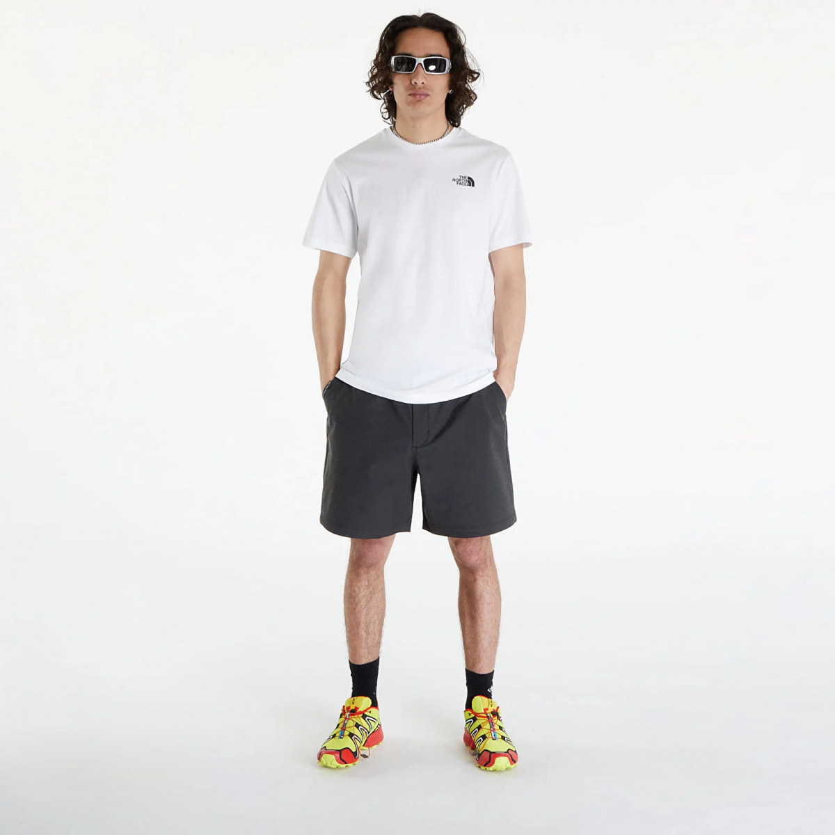 Футболка BOX NSE TEE 0A87NPFN41 THE NORTH FACE Білий 2XL, фото №4