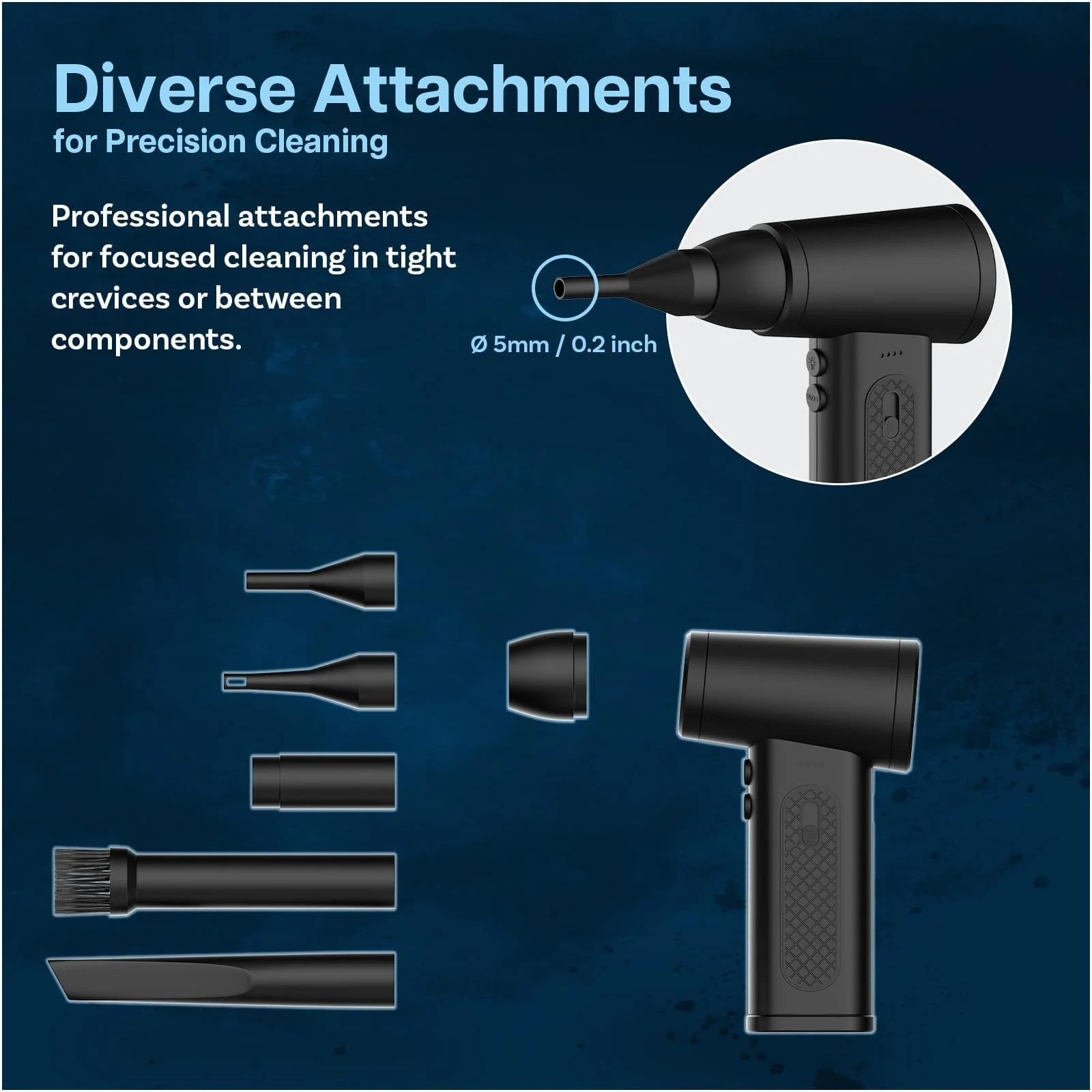 Електрична повітродувка MMOBIEL 120,000 rpm USB-C LED 4000 mAh, фото №4 Електрична повітродувка MMOBIEL 120,000 rpm USB-C LED 4000 mAh, фото №4