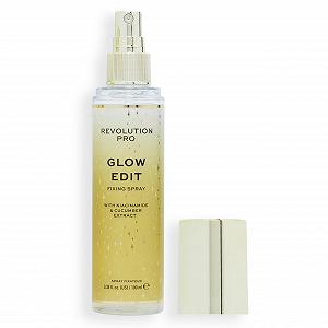 Спрей Revolution Pro Glow Edit Фіксатором Надає Блиском З Ніацинамідом 100 мл - Фото 1
