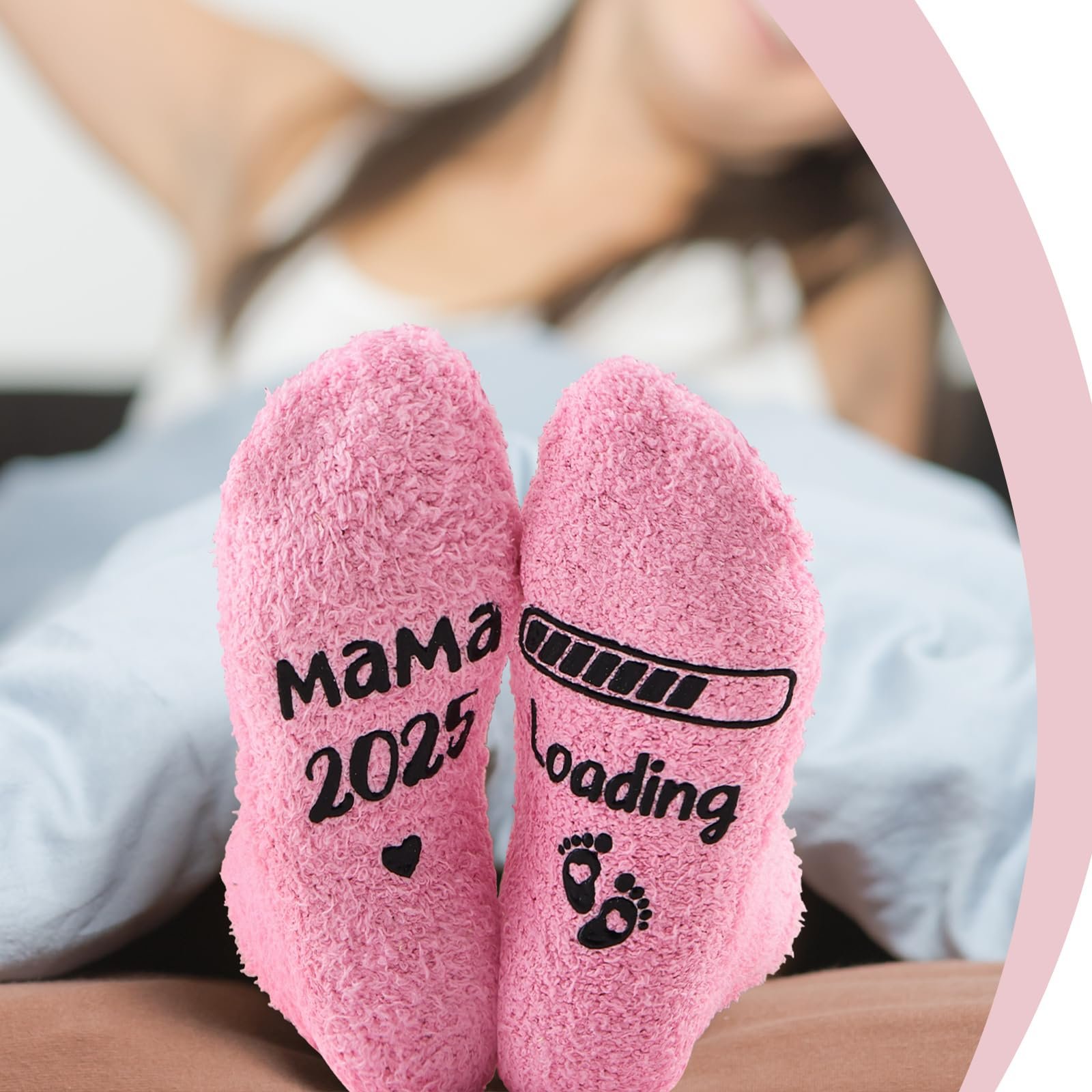 Носки Jadive Mum 2025/2026 Loading Нескользящие носки с подарочной коробкой, фото №6