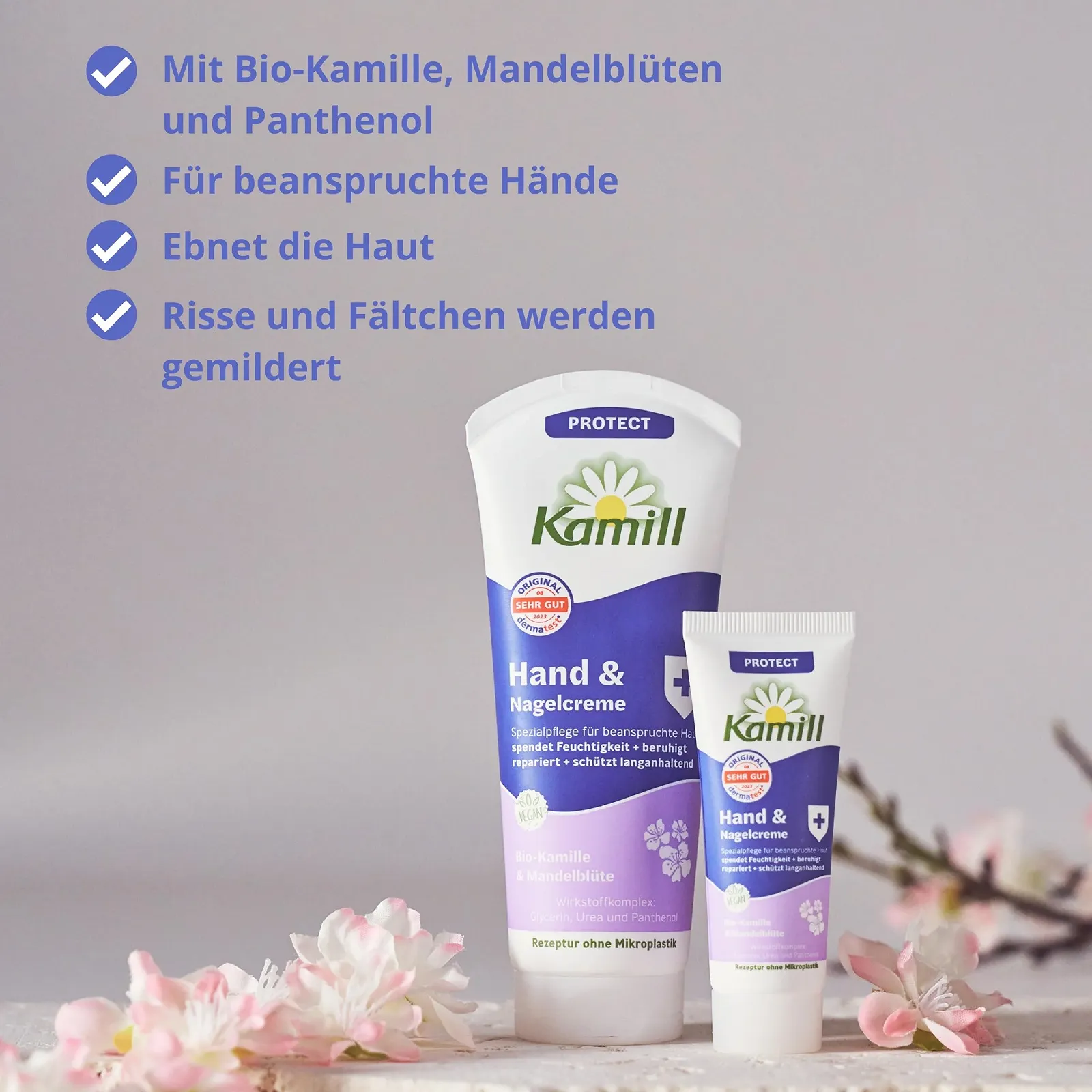 Крем для рук та нігтів Kamill Protect 2 x 100 мл, фото №2