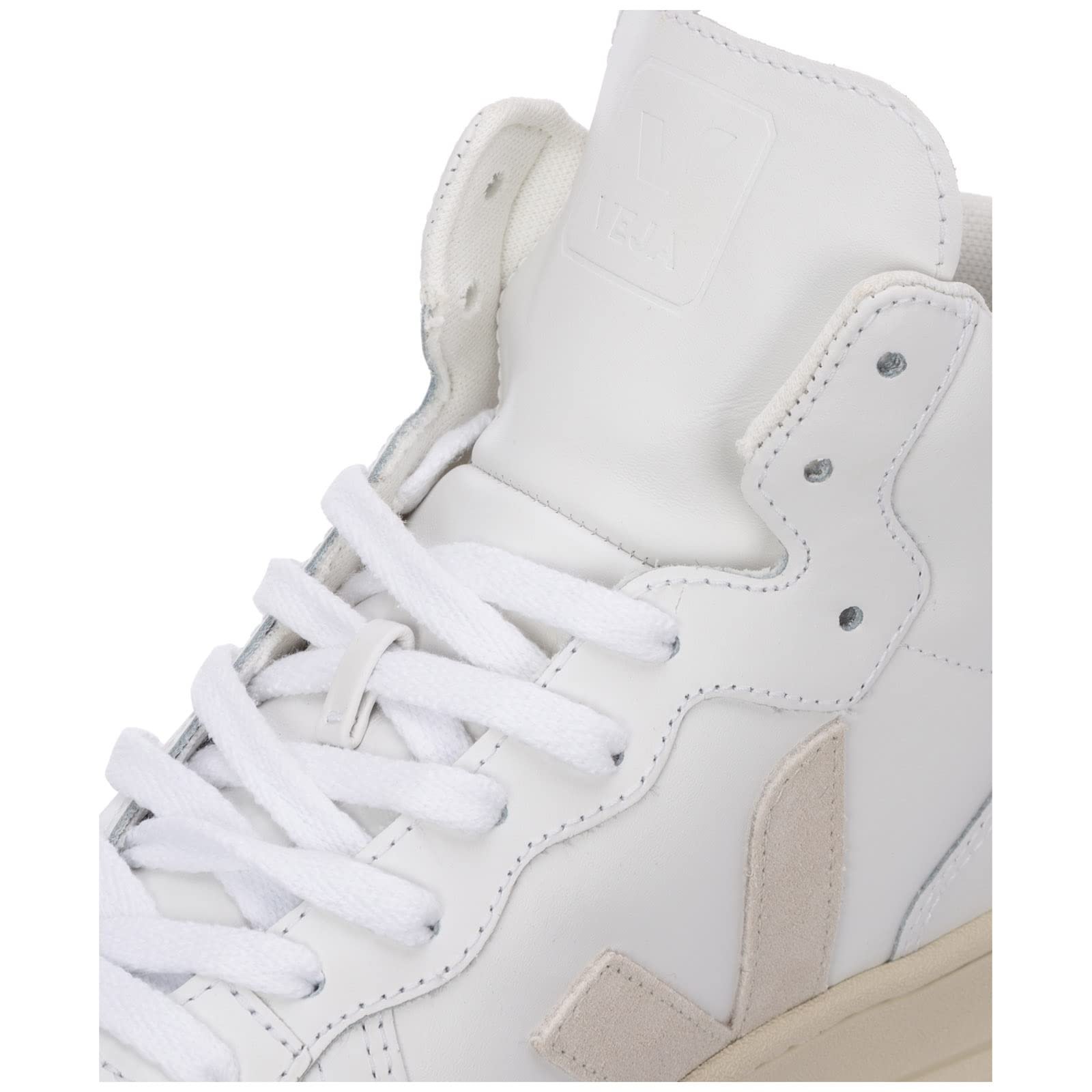 Кроссовки Veja V-15 High Bianco мужские, фото №8