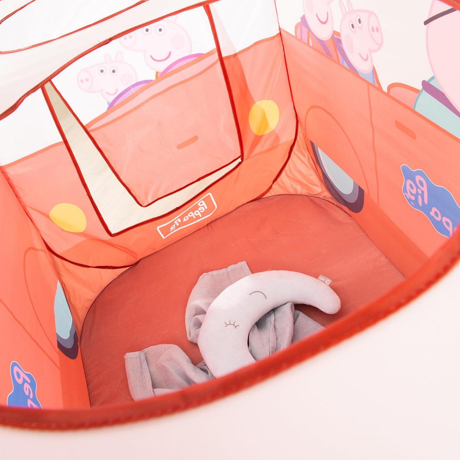Палатка Игровая Roba Peppa Pig Всплывающая Автомобиль Характеристики Красный, фото №6