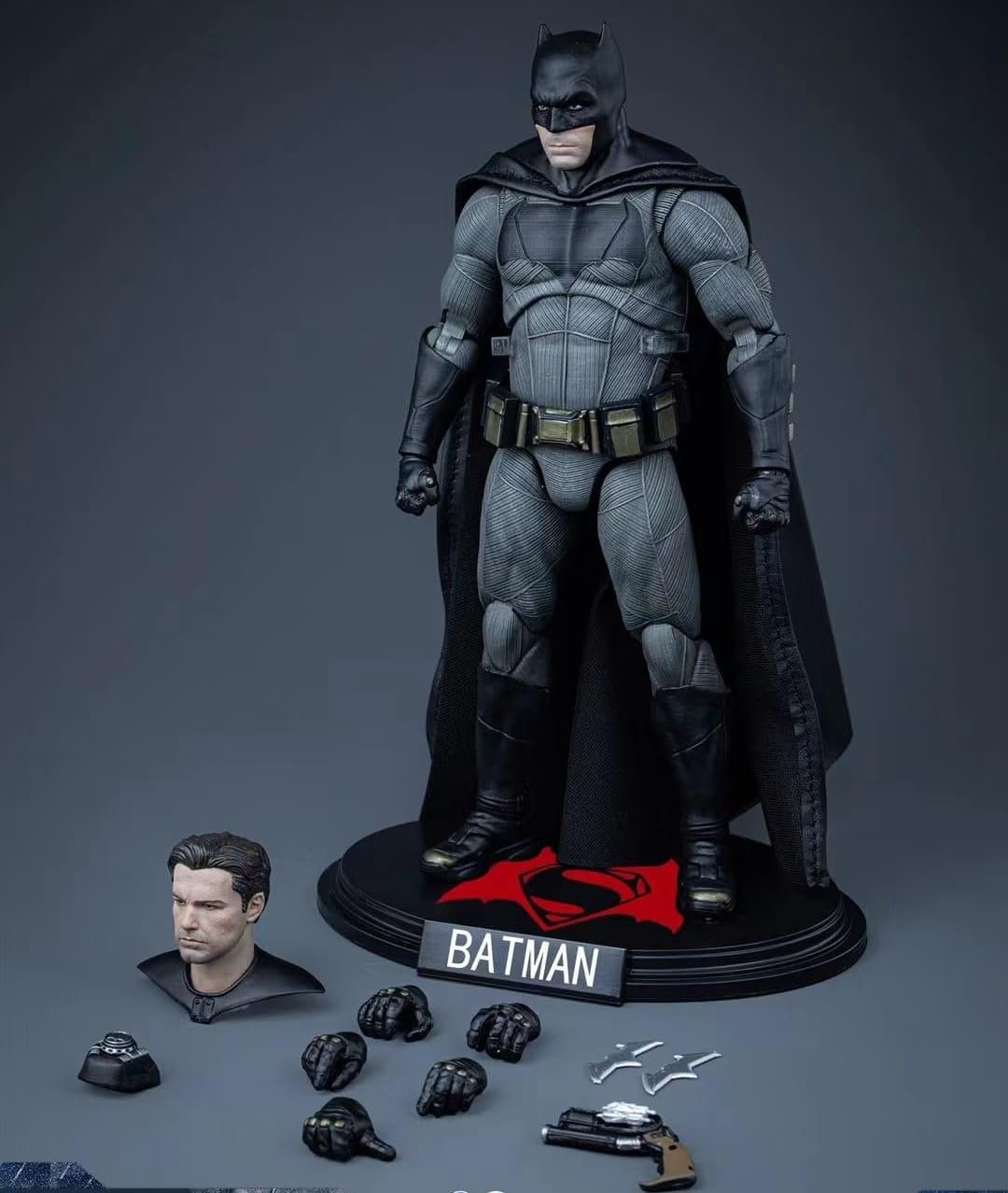 Фигурка Бэтмен HiPlay The Dark Knight Deluxe Edition DC1008HHB, масштаб 1:9, фото №7