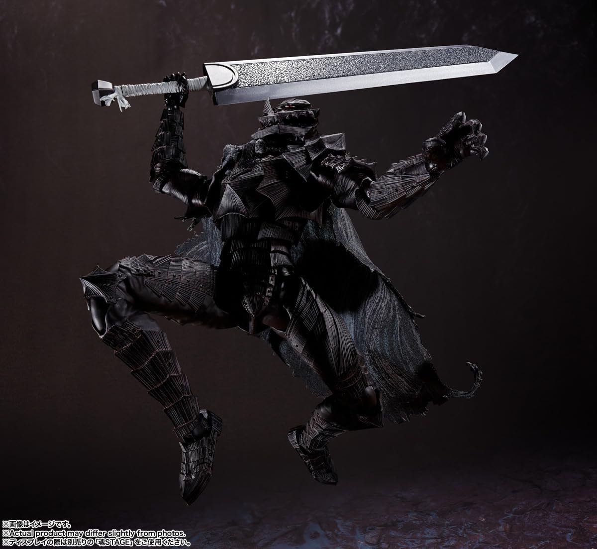 Фигурка Action Brand Tamashii Nations S.H. Figuarts Berserk Guts (Berserk Armor) Passionate, 160 мм, ABS, PVC и ткани, фото №12