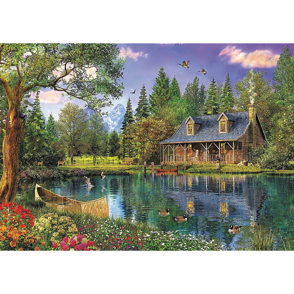 Пазл Trefl Afternoon Idyll 45005 4000-Piece Multicolor, фото №2