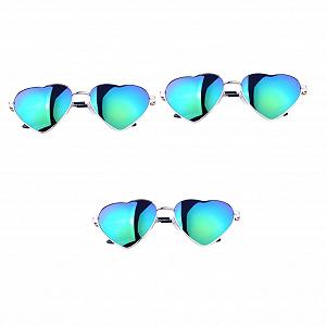 Сонцезахисні окуляри PACKOVE 3St Mode Amor Retro-серце Колір невідомо - Фото 1