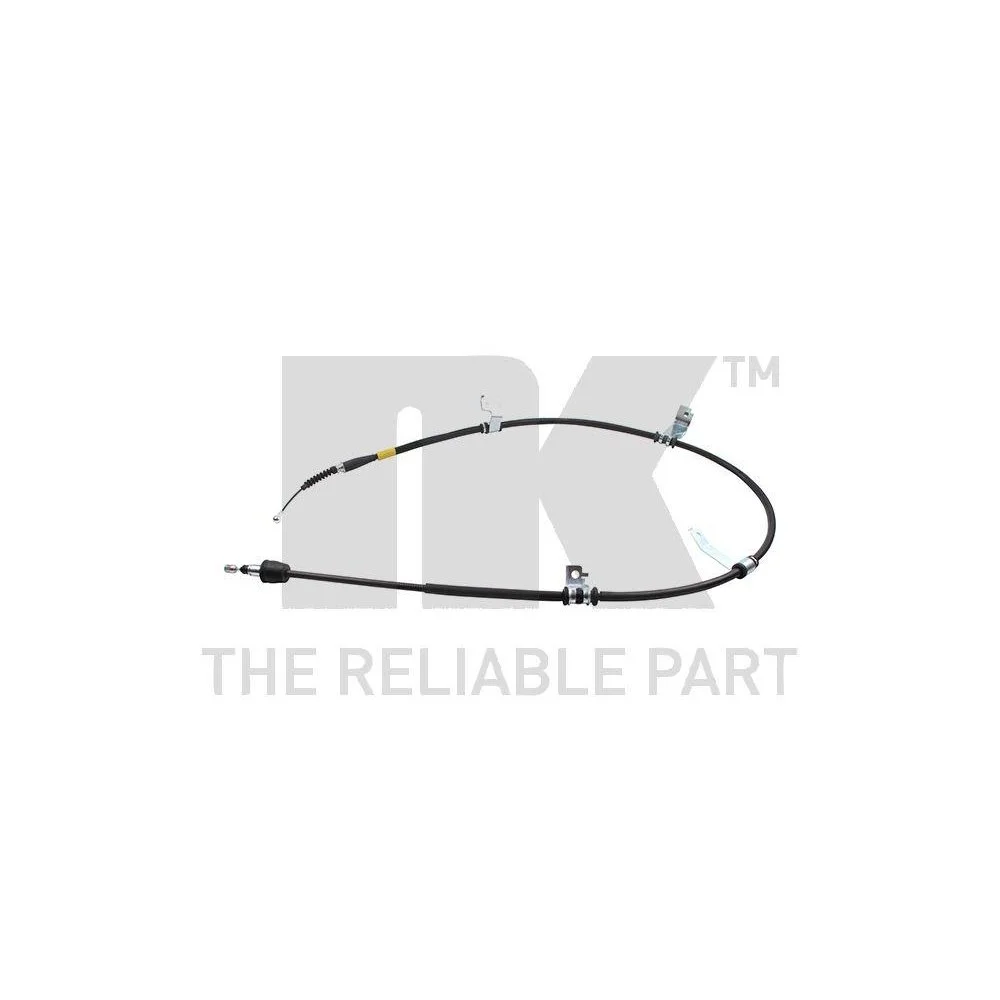 Трос стояночного тормоза NK 903470 для HYUNDAI KIA левый, фото №1