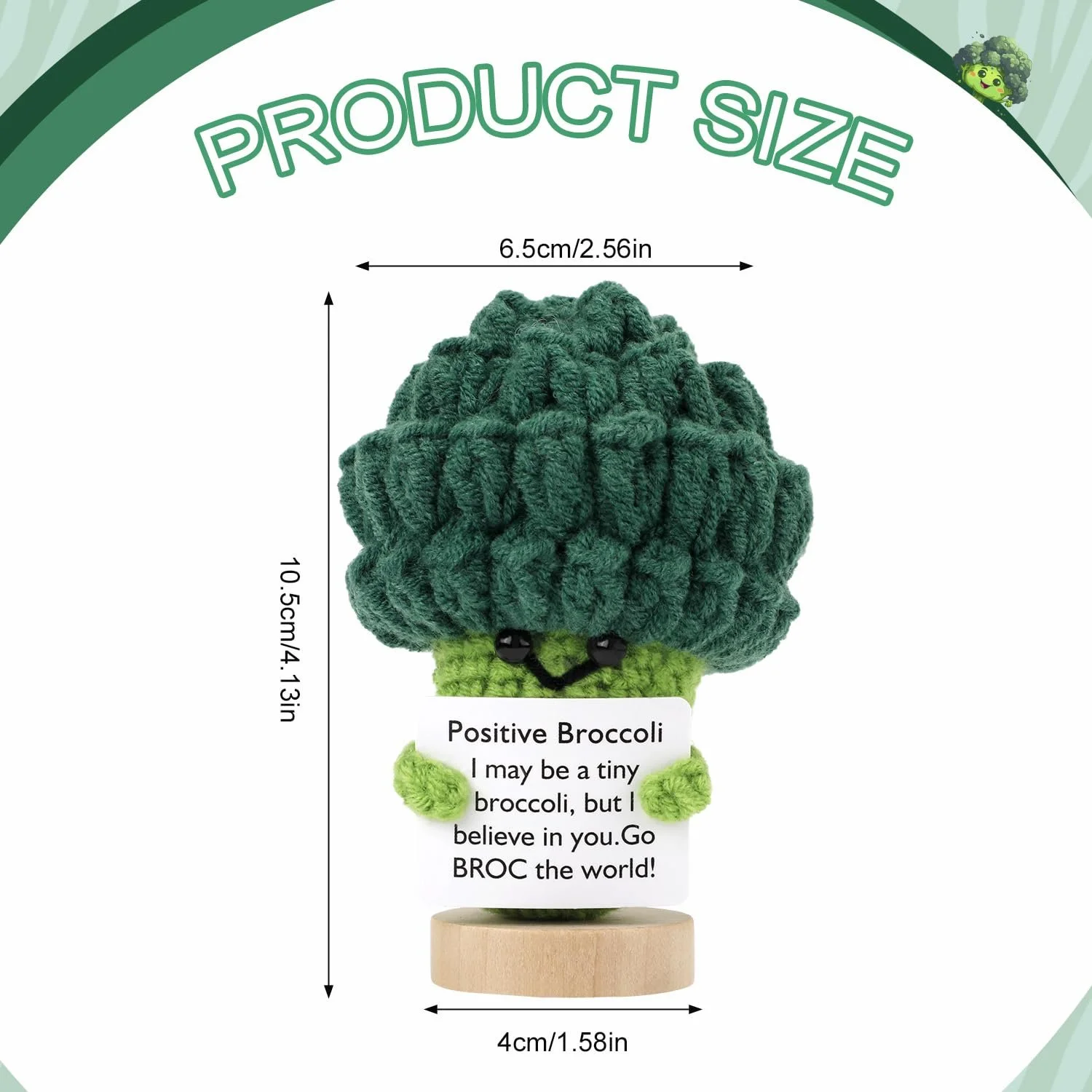 Брокколи TOYMIS Positive Зеленый, фото №2 Брокколи TOYMIS Positive Зеленый, фото №2