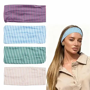 Купити Пов'язка на голову смугаста для жінок - Фото 1 Пов'язка на голову смугаста для жінок - Фото 1