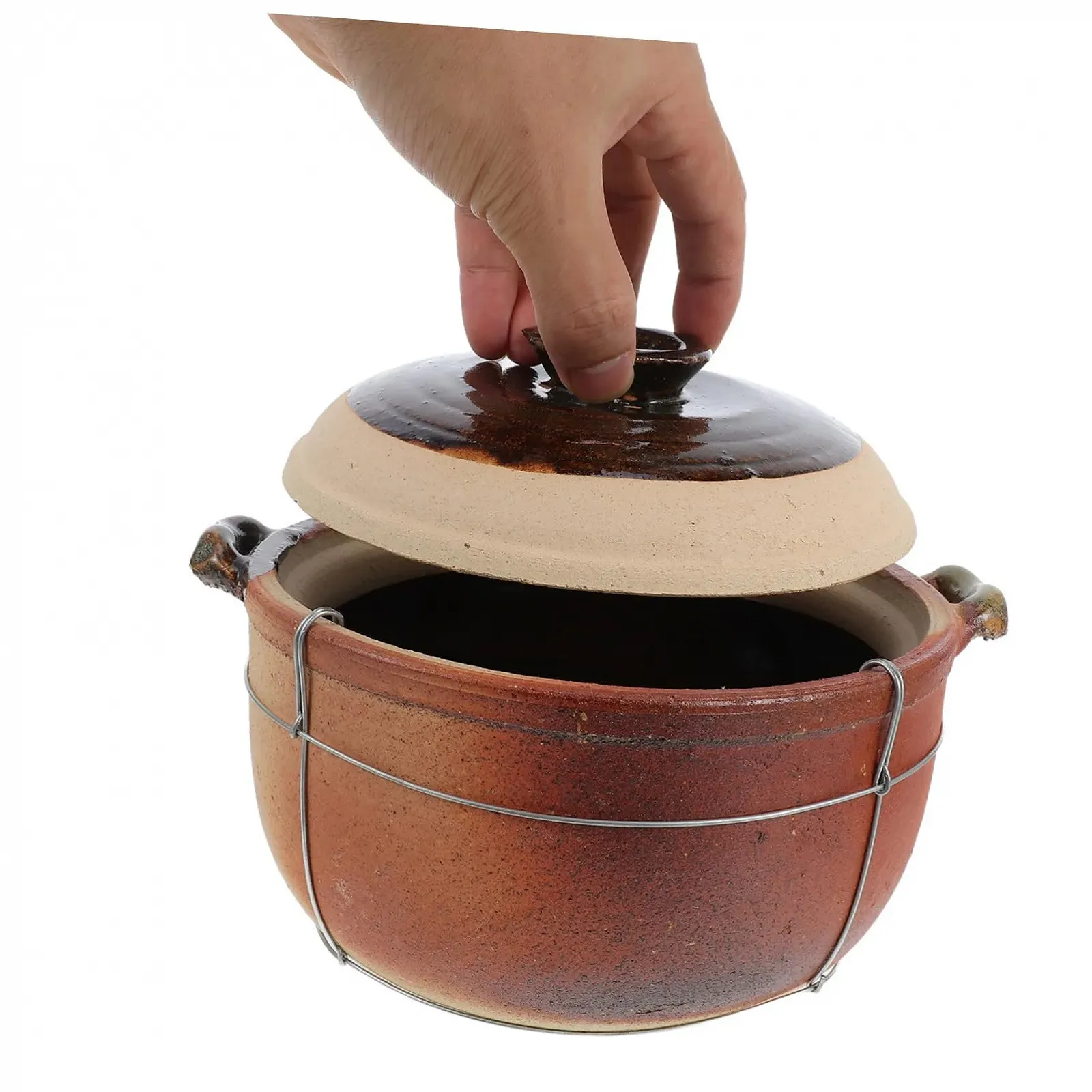 Каструля Healifty кам'яна традиційна китайська для тушкування та супів, фото №4