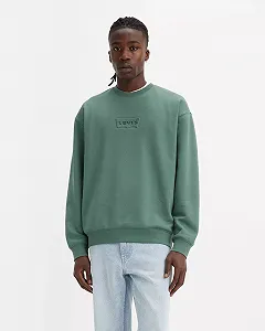 Чоловічий світшот LEVIS RELAXD GRAPHIC CREW Dark Forest - XS - Фото 1